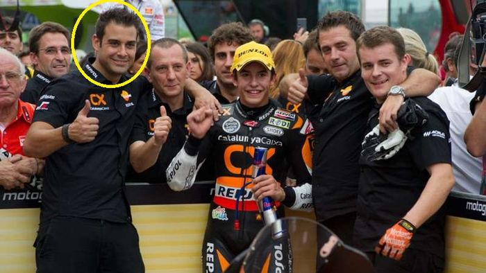 Javi Ortiz, kru kepercayaan Marc Marquez yang diboyongnya dari Repsol Honda ke Gresini Racing di MotoGP 2024