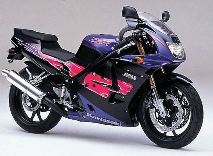 Kawasaki ZXR-250 versi baru lansiran tahun 1991