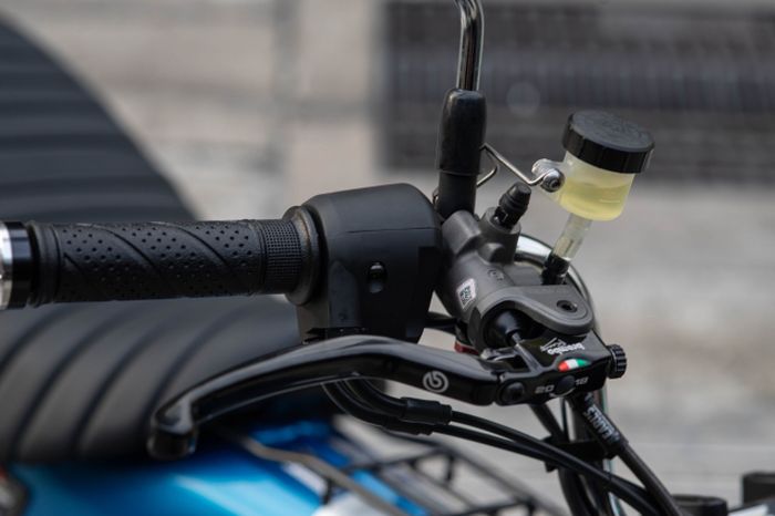 Ganti master rem motor ukuran kekecilan bisa berdampak begini.