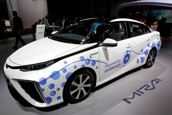 Toyota Mirai, sedan bermesin hidrogen(Dok. Toyota)  