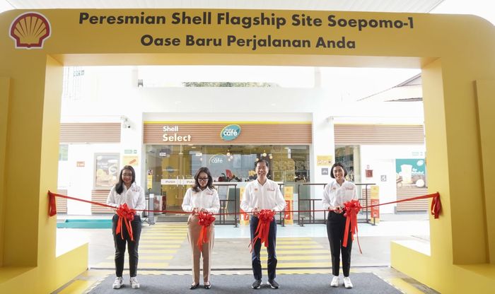 Persemian Shell Flagship Soepomo-1 di Jakarta Selatan