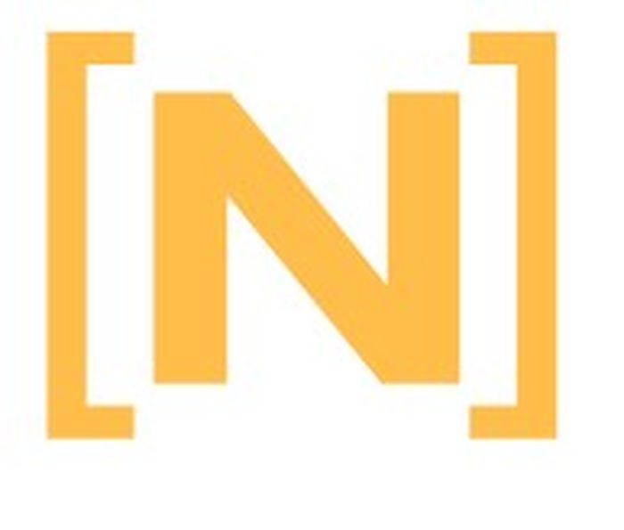 Indikator huruf N warna kuning