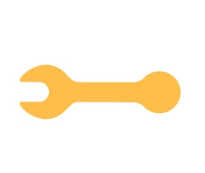 Indikator gambar Kunci warna kuning