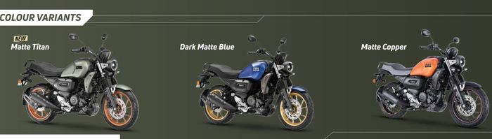 pilihan warna Yamaha FZ-X 2024