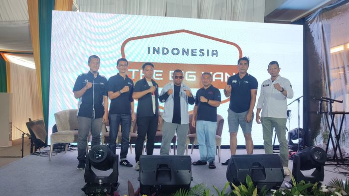 Suasana deklarasi The Big Van Indonesia (BVI)