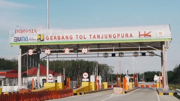 Gerbang tol Tanjung Pura