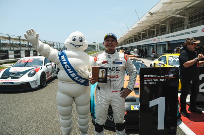 Aldi Oekon, pembalap Citadel Racing Team juara Porsche Sprint Challenge Indonesia