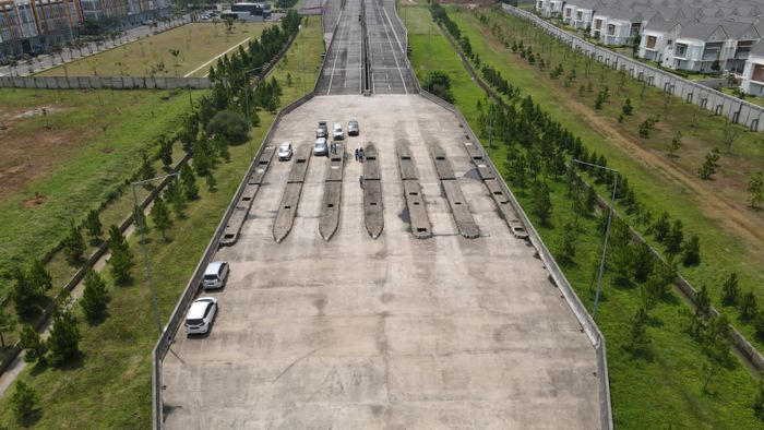 Gerbang Tol KM 149 Gedebage Tol Padaleunyi  hilang