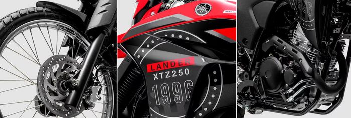 detail Yamaha Lander 250