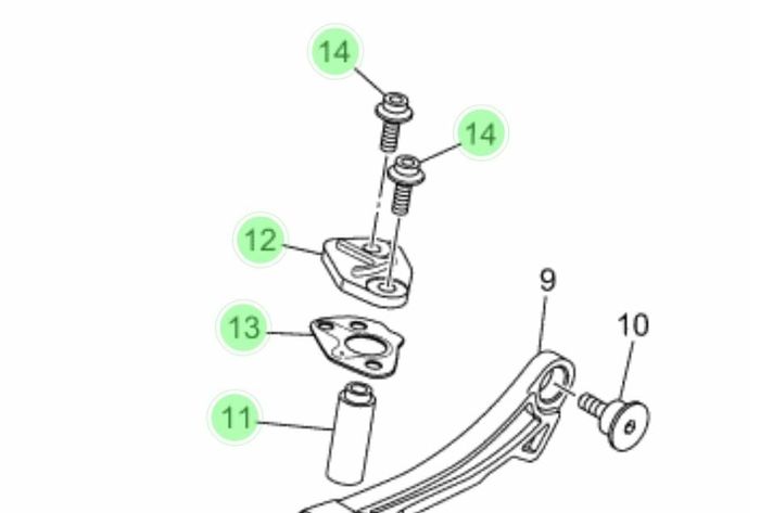 Selongsong tensioner Yamaha Lexi LX 155 yang berkode BLS-E2210-00 ini dijual Rp 71 ribu.