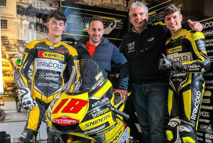 Livery tim Snipers di Moto3 2024