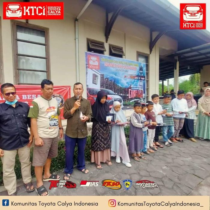 KTCI memberikan bantuan kepada Yayasan Panti Asuhan di Bukittinggi.