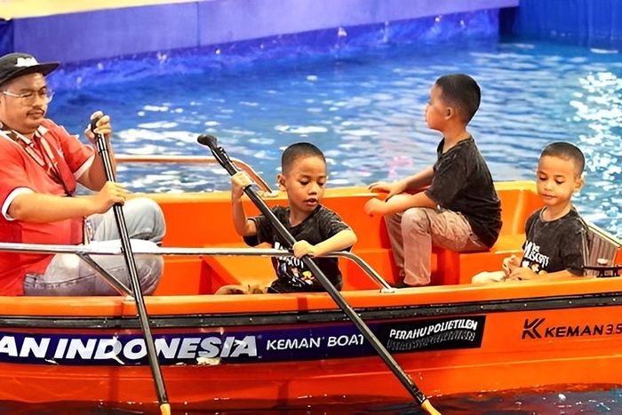 Arena Indonesia Boating Gathering (IBG) di IIMS 2024.