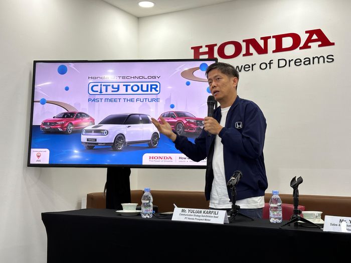 Yusak Billy. Honda e:Technology City Tour dikemas dalam konsep ramah lingkungan