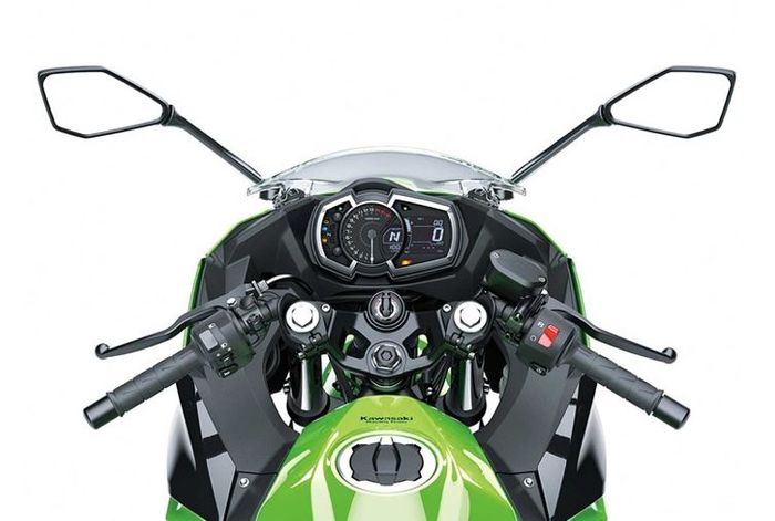 tampilan kokpit Kawasaki Ninja 250