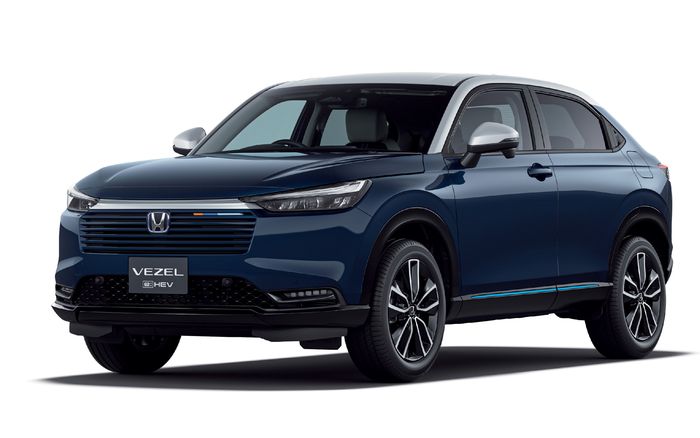 Honda Vezel PLaY package kini dapat eksterior serba biru yang elegan.