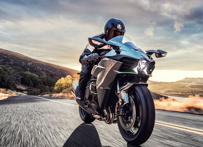 harga motor baru Kawasaki Ninja H2 per Maret 2024