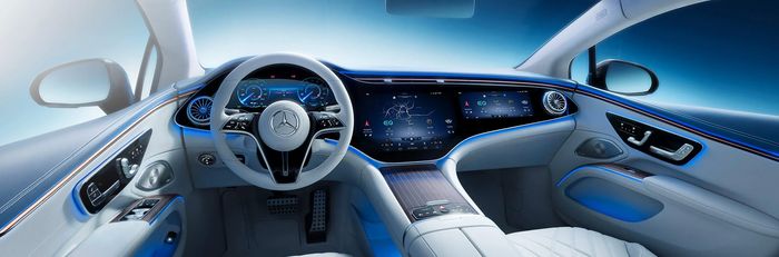 Interior Mercedes Hyperscreen