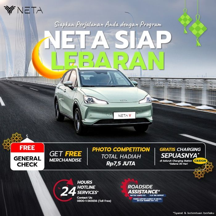 Program Neta Siap Lebaran untuk konsumen Neta V.
