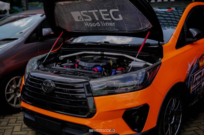 Modifikasi mesin Toyota Kijang Innova Reborn milik Guntur polpolan