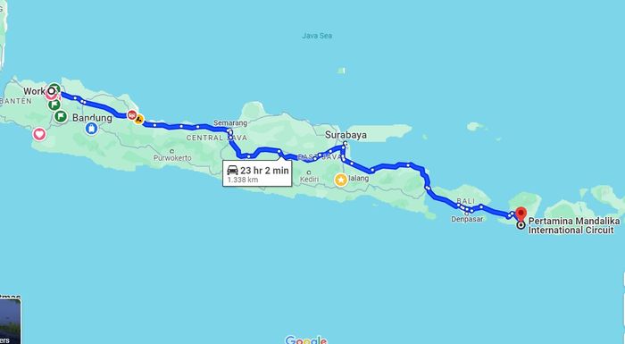 Dengan konsumsi BBM 28,2 km/l, secara teori Honda Accord RS e:HEV bisa melakukan perjalanan Jakarta-Mandalika.