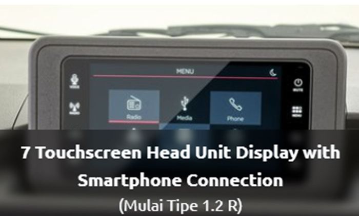 Daihatsu Touchscreen Head Unit.