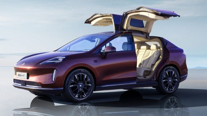 GAC Hyper HT, modelnya mirip Tesla model X