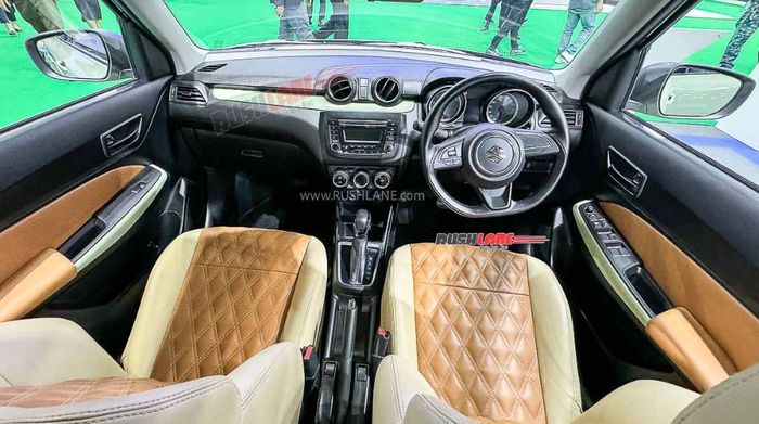 tampilan interior Suzuki Swift Classic 69 Edition