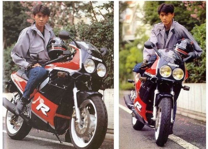 Suzuki GSX-R250 juga dipakai Kotaro Minami Kamen Rider Black