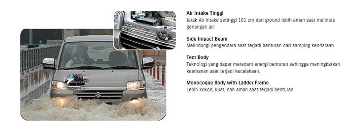 Suzuki APV aman saat dibawa banjir