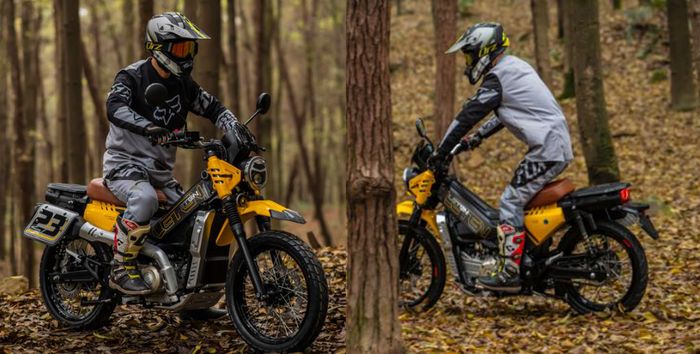 tampilan Liteng 190 saat dipakai off-road