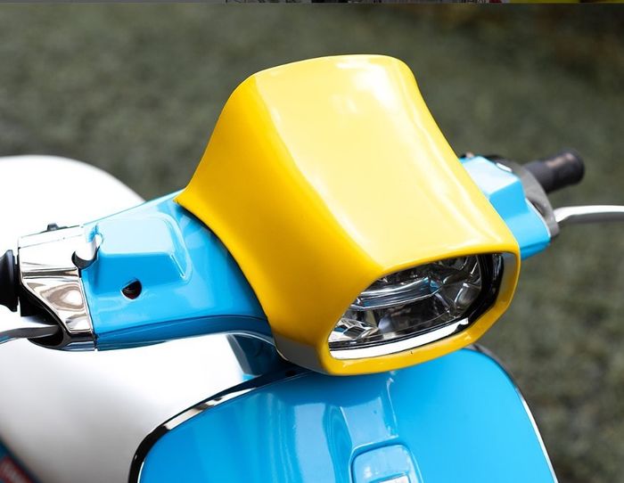 SOCA jadi salah satu pelopor sport screen Vespa matik lokal