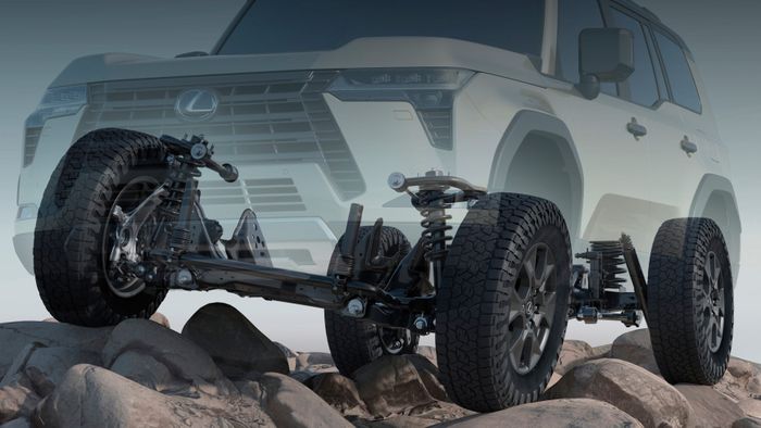 Suspensi E-KDSS Lexus GX 550.