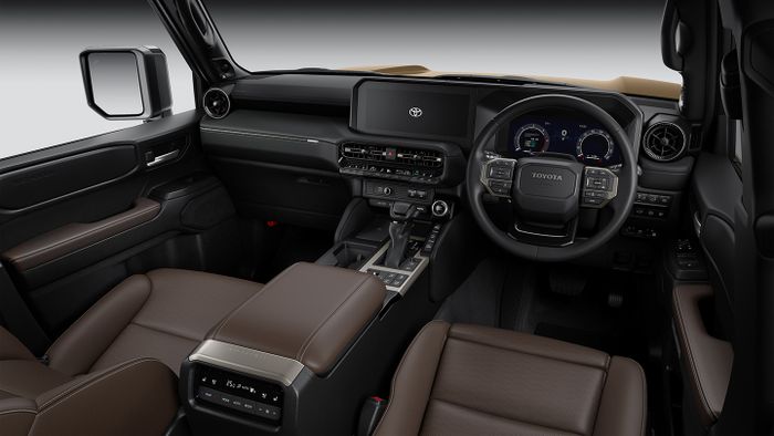 Interior Toyota Land Cruiser 250 First Edition.