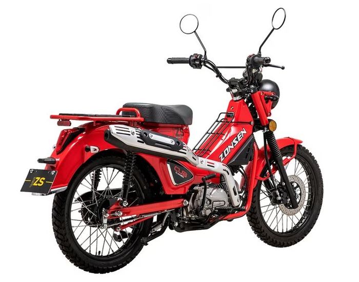 tampilan buritan Zonsen Yemi Cub Clamber