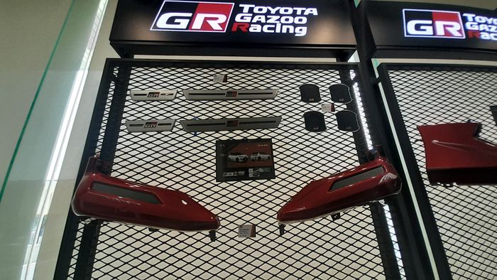 Part Toyota Gazoo Racing di Astrido Toyota Pondok Indah 