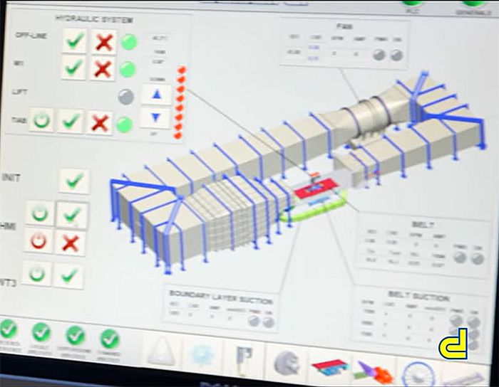 Penampakan alat aerodinamika milik Dallara