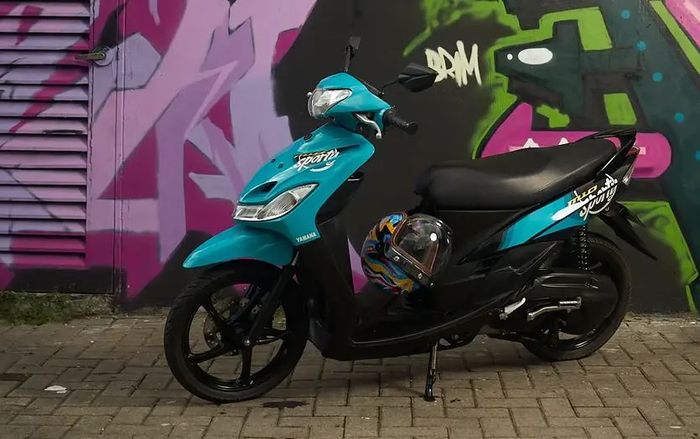 detail tampilan Yamaha Mio Sporty versi Filipina