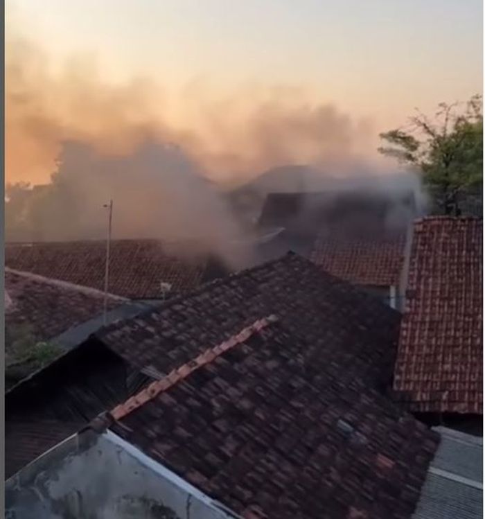 Penampakan rumah janda YS yang dibakar mantan suaminya di Majalengka Jawa Barat