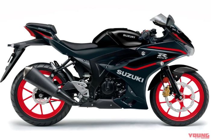 detail pilihan warna Titan Black x Solid Black