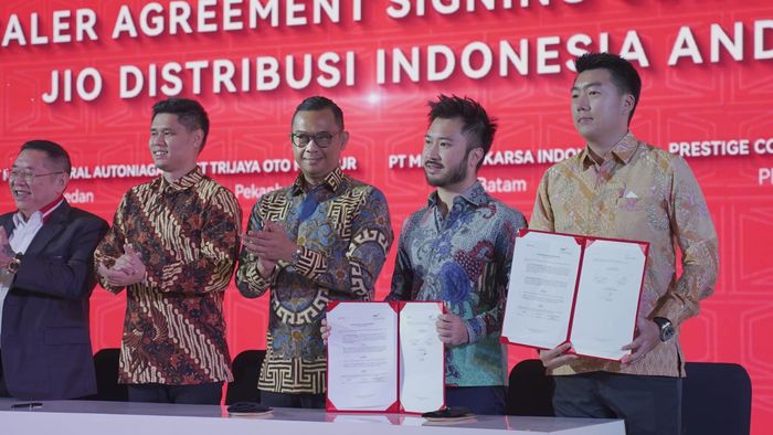 Kolaborasi antara PT JIO Distribusi Indonesia (JDI) dan Prestige Motocars 