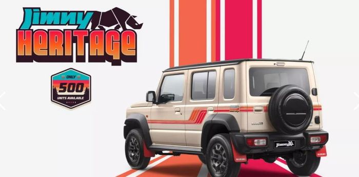 Jimny XL Heritage Edition hanya dibuat 500 unit di Australia