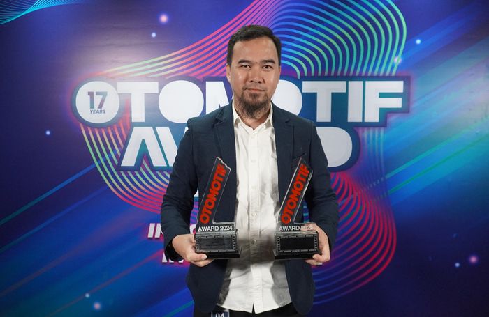 Head of Brand Department PT Chery Sales Indonesia, Rifkie Setiawan hadiri OTOMOTIF Award 2024