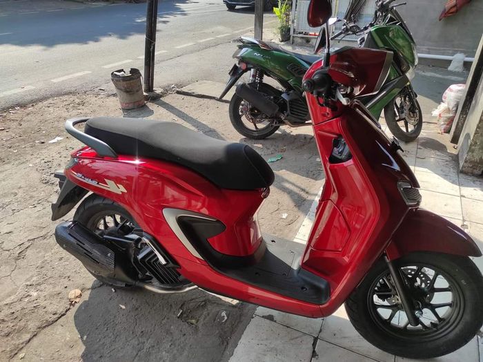 Lagi ramai Honda Stylo pakai knalpot Vespa Matic 