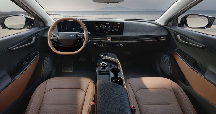 Interior Kia EV6 facelift.