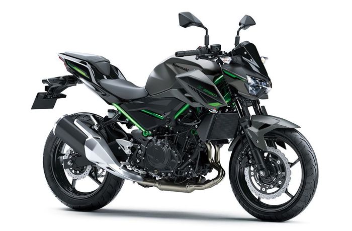 detail tampilan Kawasaki Z250 2024