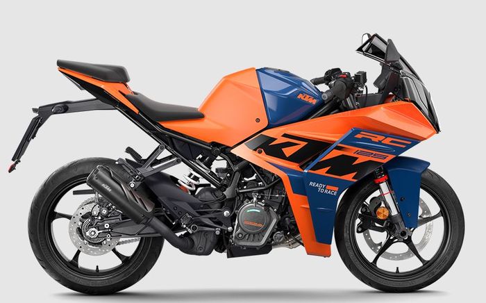 detail tampilan KTM RC125 2024