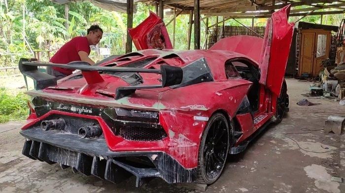Lamborghini Aventador made in Sukoharjo siap dijual dengan harga segini