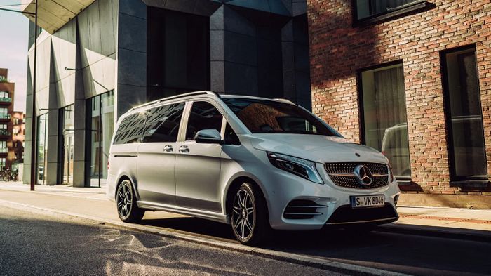 Mercedes-Benz V 250 akan menyaingi Majesty dari segi kemewahan.