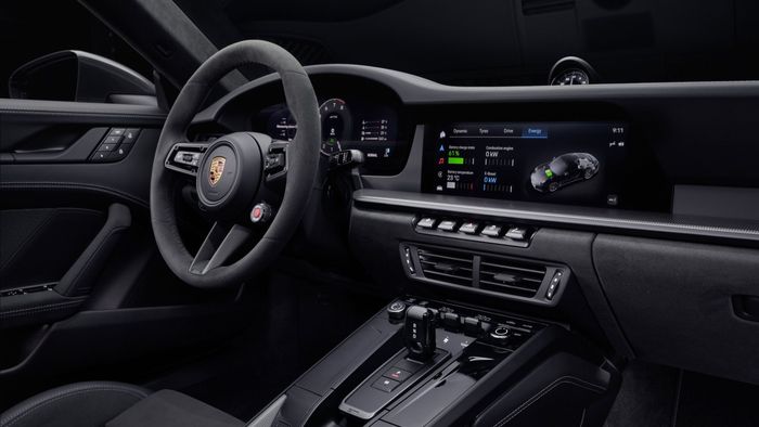 Interior Porsche 911 Carrera GTS.